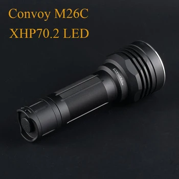 

Most Powerful LED Flashlight Convoy M26C XHP70.2 EDC Linterna LED 26650 Torch Lamp Work Light Camping Lanterne Latarka Zaklamp
