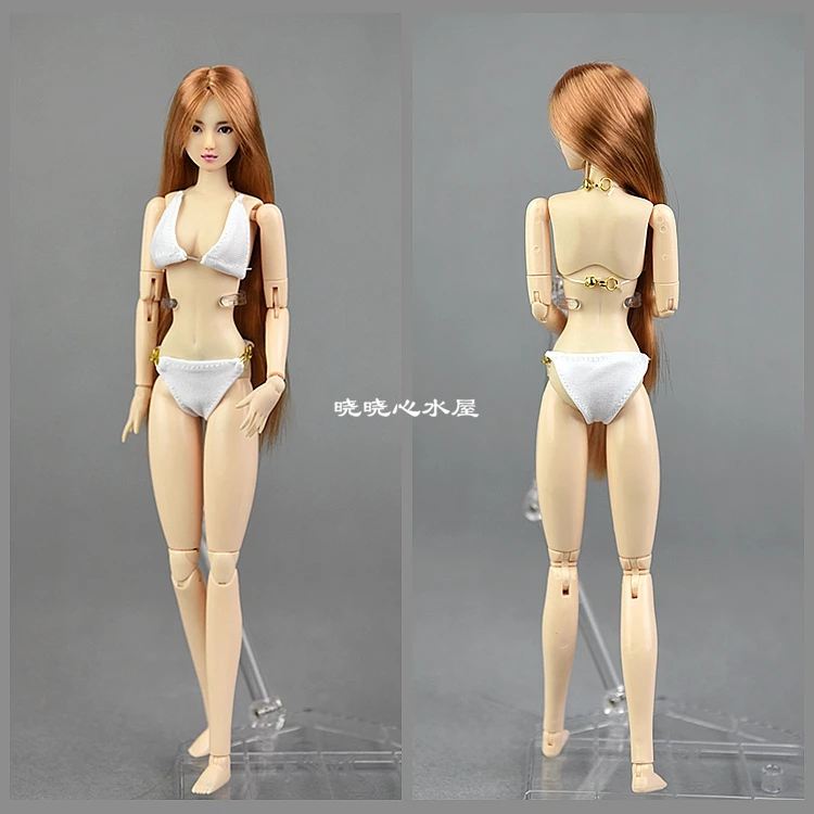 1 комплект нижнего белья бюстгальтер трусы Набор для Барби 1/6 BJD Blyth куклы топ нижнее белье Кукольный дом купальник boneca костюм подарок аксессуары