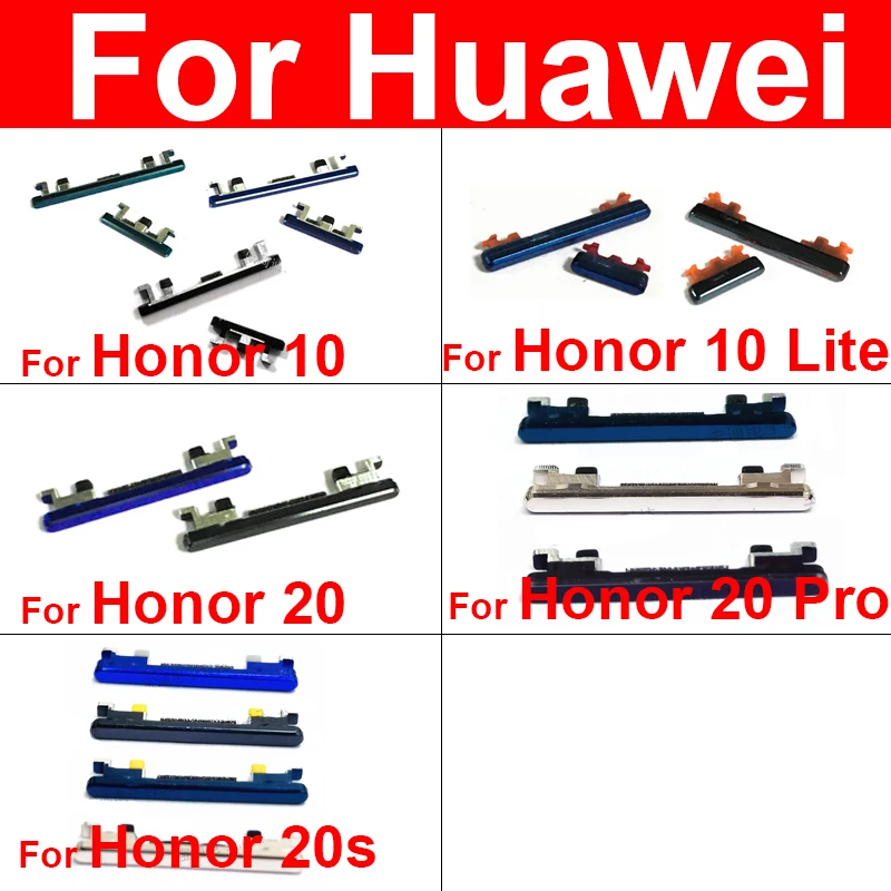 Nappe Bouton Power/volume Pour Huawei Honor 10 Lite & 20 Lite - Remplacement Facile - Marque GLOBALSTOCK