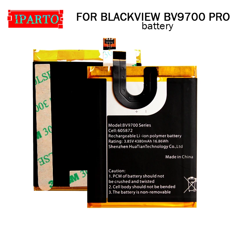 BLACKVIEW BV9700 PRO Батарея Замена высокое качественный вместительный 4380 мА/ч, Батарея для BLACKVIEW BV9700 PRO