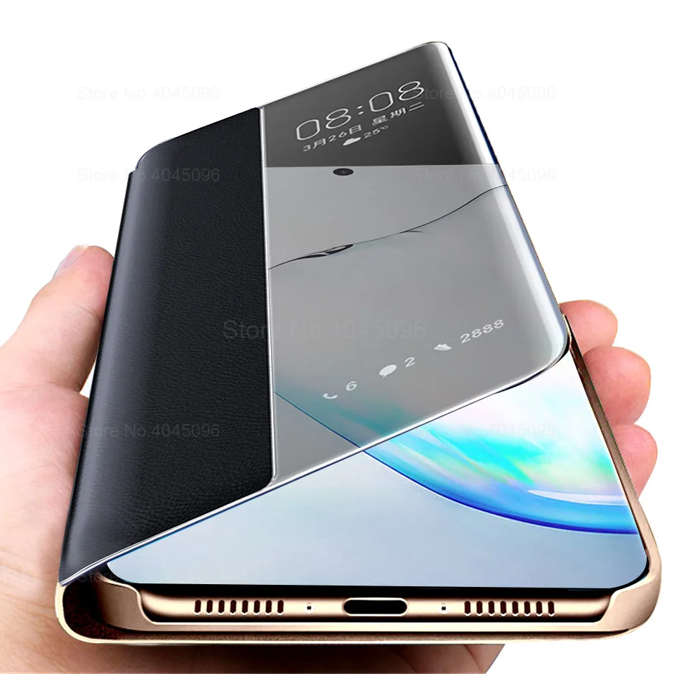

Smart wake shut phone Case For Samsung Galaxy Note 10 Plus Cases For Samsung S10 E S9 S8 Plus Note 8 9 10 A40 A50 A70 Cover Capa