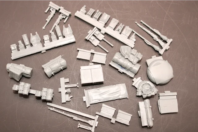 1:35 Scale Die-cast Resin Scene Layout Does Not Include Car Collection And Accessory Kits, Free Shipping 2114 3