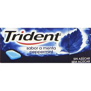 

Trident - Peppermint - Chicle grageado con a sabor a menta - 14.5 g