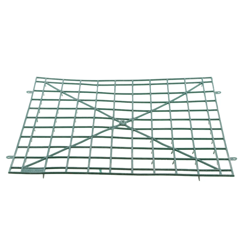 10x Wall Hanging Plastic Panels Mat Holder for Flower Grass Turf 22cm/8.66''