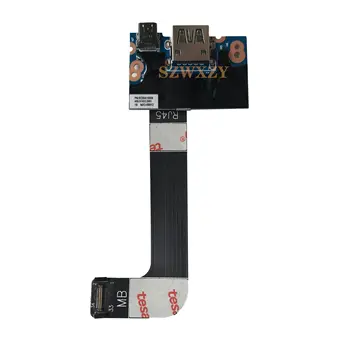 

With cable Original laptop X1 carbon fiber mini display port USB board 04X5599 LMQ-2 RJ45 board 448.01408.0011 455.01403.0001