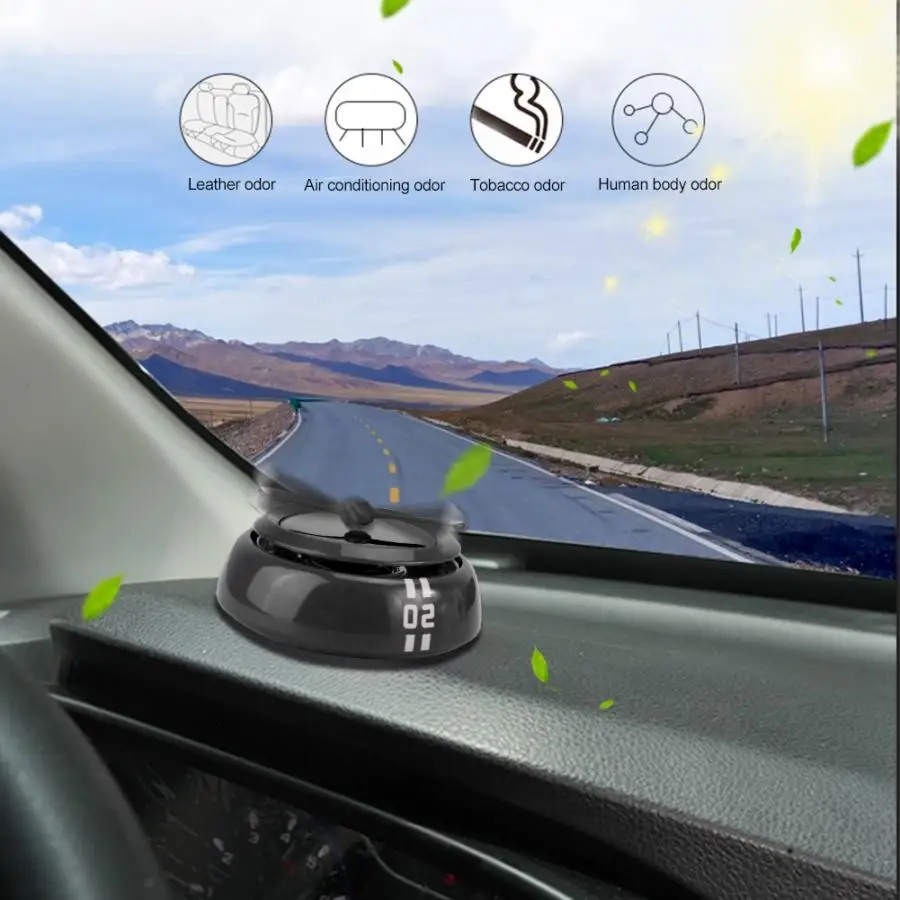 Солнечный автомобильный очиститель воздуха для удаления запаха мини портативный автомобильный воздушный фильтр освежитель