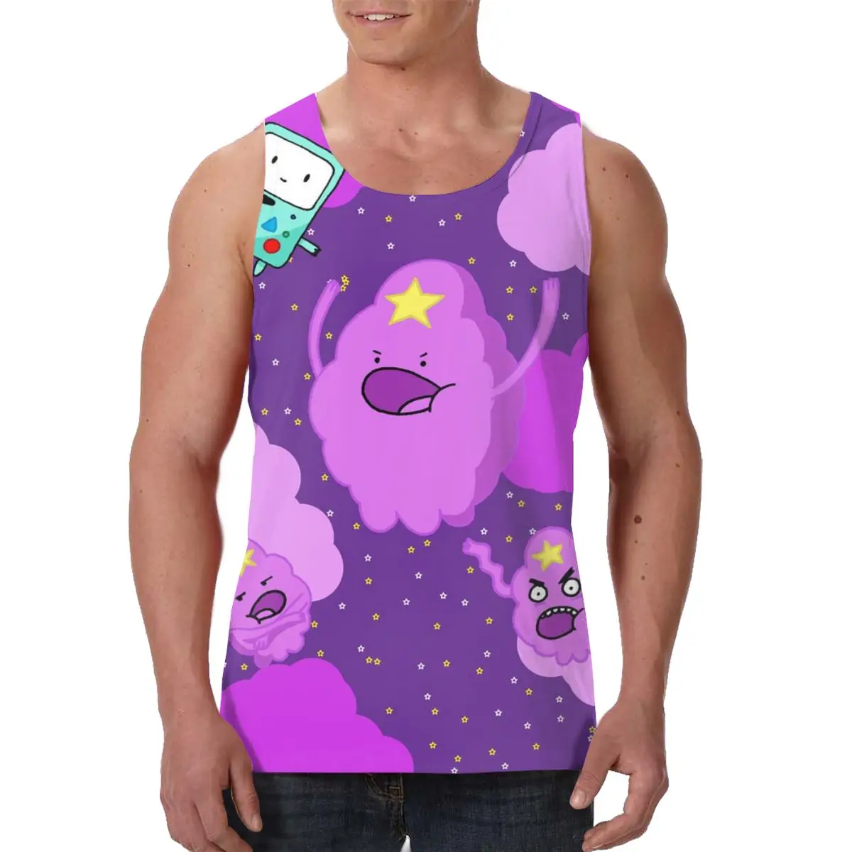 Фирменная одежда для тренажерного зала майка бодибилдинга Мужской Топ