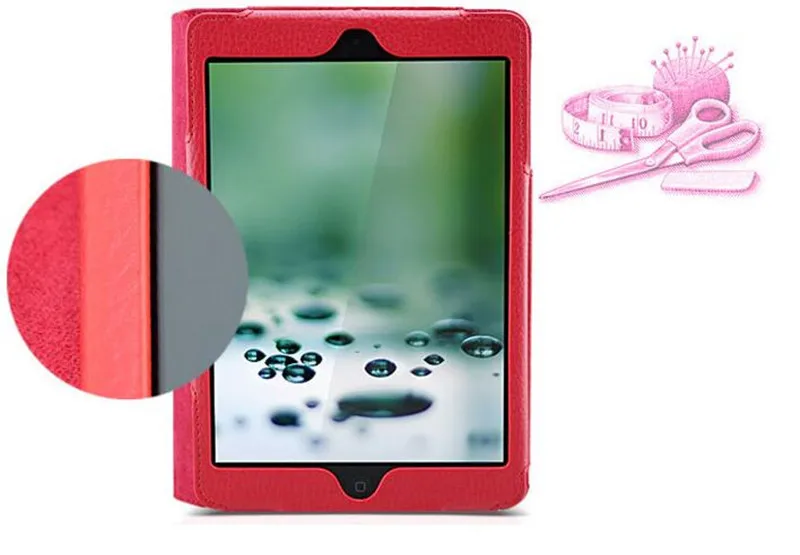 Для Apple ipad Mini чехол Магнитный Авто Пробуждение/спящий чехол из искусственной кожи с защелкой для нового ipad Mini 1 2 3 чехол с держателем смарт-подставки