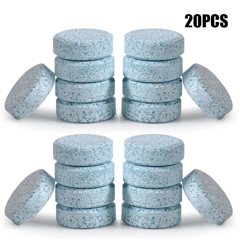 

New 10/20/30Pc Mini Windshield Glass Cleaner Washer Cleaning Effervescent Tablet