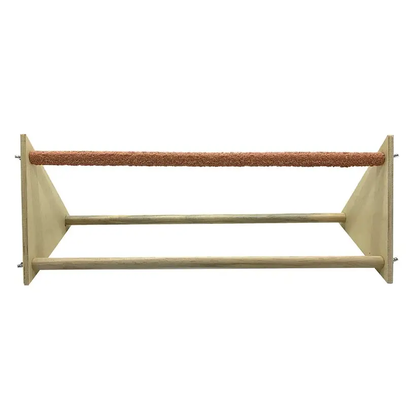 

Chicken Perch Triangle Frosted Hen Stand Wood Table Top Play Toy Hens Handmade