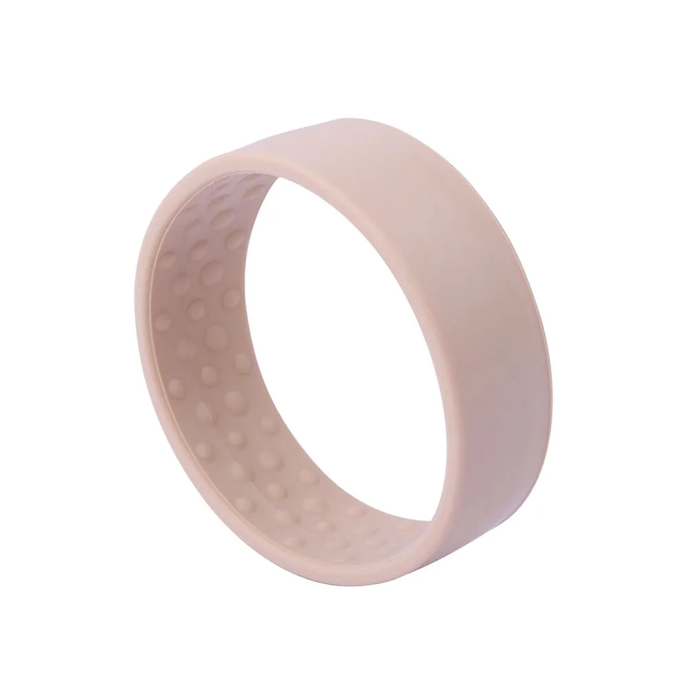 Beige rubber bands Повязка на голову Meimile, конский хвост, держатель для женщин, аксессуары для волос, инструменты для волос, силиконовая эластичная резинка для волос, подарки - Цвет: Beige rubber bands
