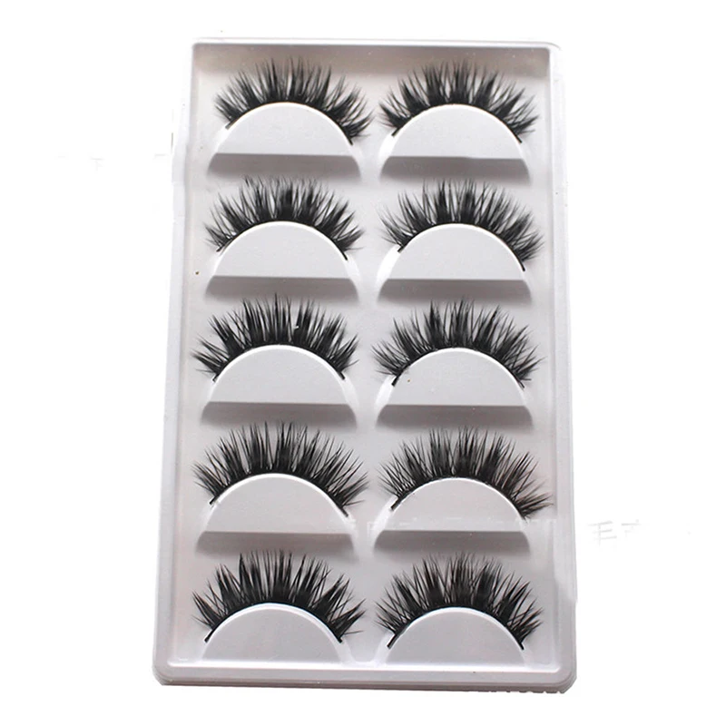 5 Pairs/pack 3d Mink Eyelashes Fur Friendly Styles Mink Lashes Crisscross False Eyelash Hand Made Eye Lashes Makeup Maquiagem 5 Pairs/pack 3d Mink Eyelashes Fur Friendly Styles Mink Lashes Crisscross False Eyelash Hand Made Eye Lashes Makeup Maquiagem
