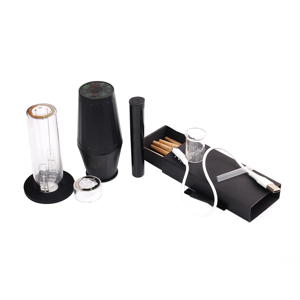

luxury Electric herbal grinder automatic filling cigarette and grinder automatic crank vanilla spice herb grinder accessories
