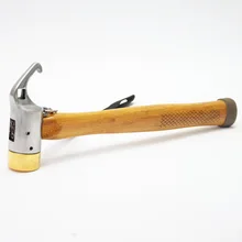 Outdoor Nail Puller Hammers Non-Slip Wooden Handle Tent Tool Camping Nail Puller Replaceable Hammer Head Nail Puller Tool