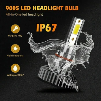 

6000K Fog light bulb Headlight 6pcs Durable High Quality Hot Sale Nice
