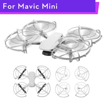 

Mavic Mini Drone Propeller Guard Anti-collision Propeller Protector Ring Quick Release RC Quadcopter Accessories 4pcs