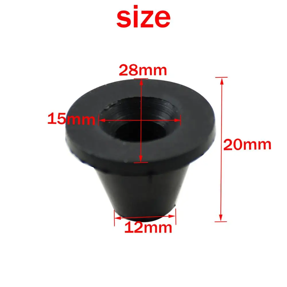Motorcycle Rubber Side Cover Grommets 6pcs For Harley Touring Street Glide Electra Glide Road FLHR 1996-motorcycle side cover grommets