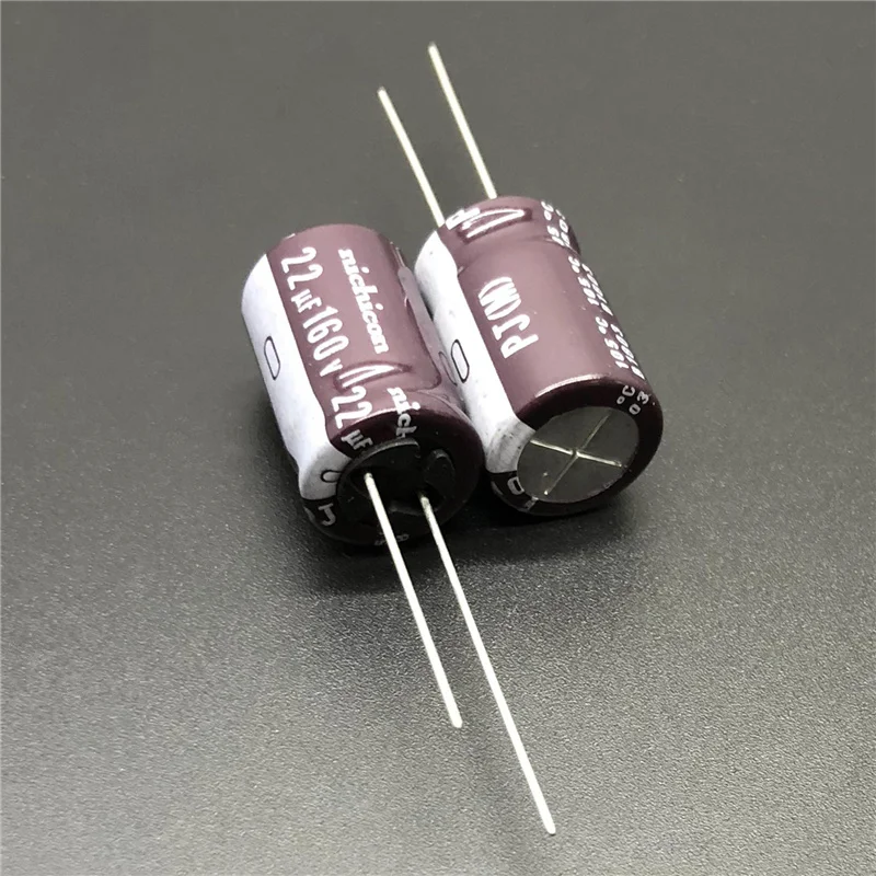 5 шт./50 шт. 22уф 160В NICHICON PJ серия 12 5x20 мм 160V22uF низкое сопротивление долговечный
