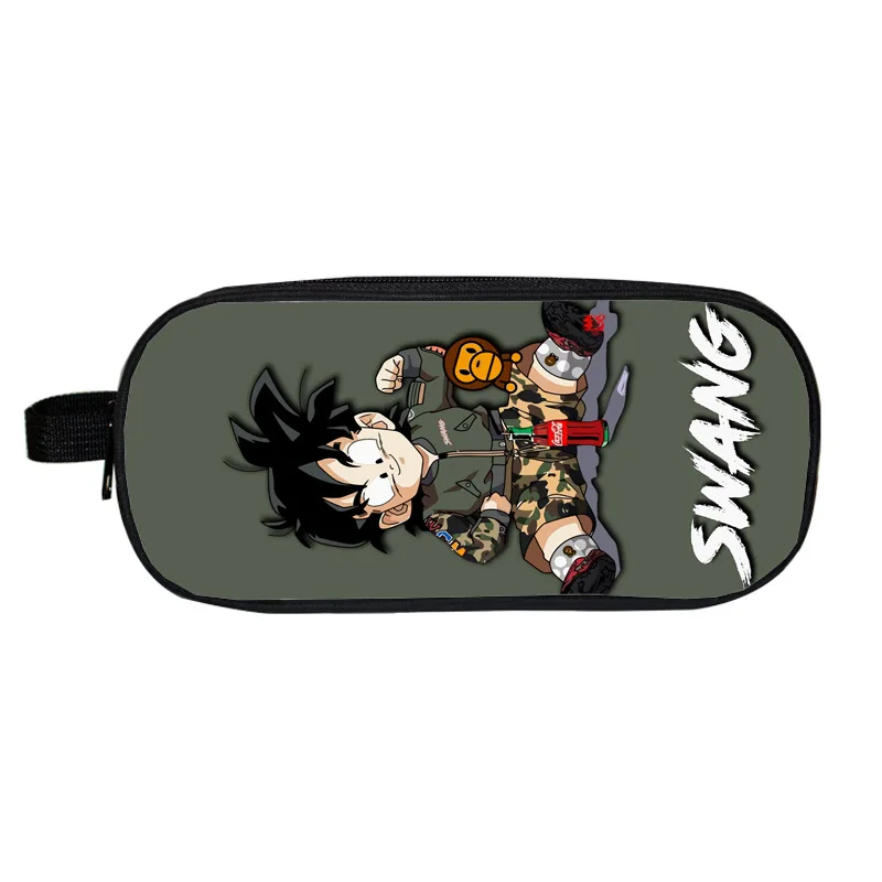 Mochila Dragon ball пенал с мультяшными студентами, детективом Сон Гоку, чехол для мальчиков и девочек, школьный мешочек, сумки