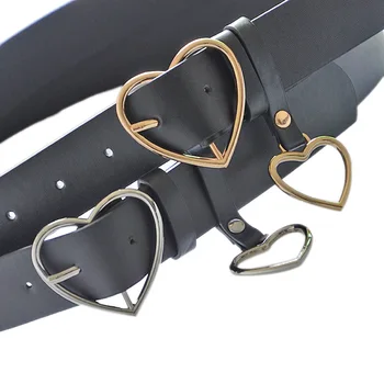 

Best Selling Jeans Ring Leather Belt for Both Men and Women Casual Waistband Lovely Pin Buckle Leather Belt