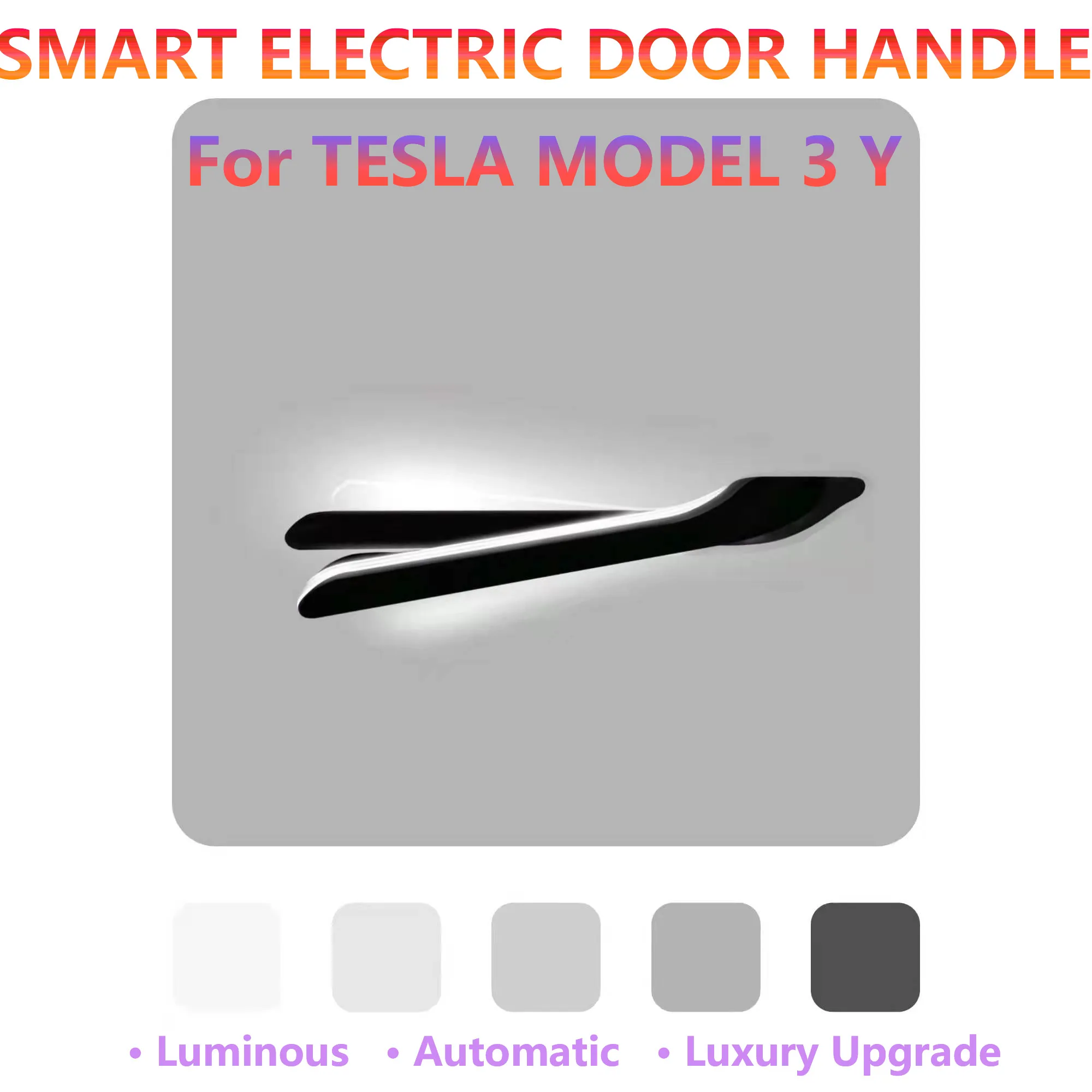 

Car Exterior Modification Electric Door Handle For Tesla Model 3 2019 2020 2021 Model Y 2021 Outside Gate Handle Upgrade