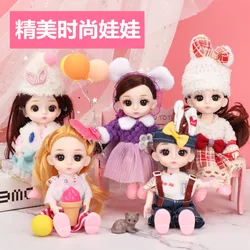 Bjd – poupée en PVC pour filles de 4 à 6 ans, 7 à 12 ans, Original, 15CM, 1/12 