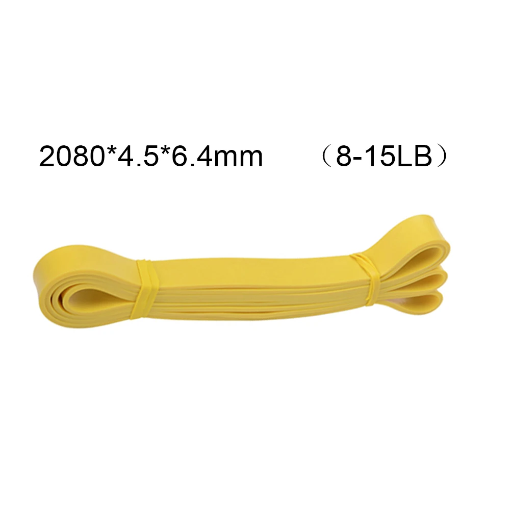 Resistance Bands Gym Home Exercise Elastic Rubber Band for Men Women Yoga Pilates Strength Weight Training Fitness Equipment (20) - 