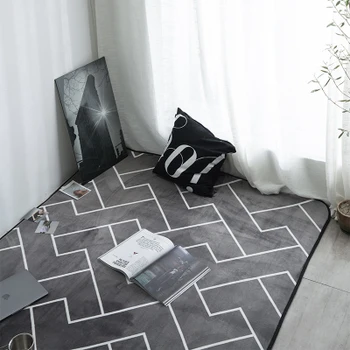 

Living Room Rug And Carpet Pink Unicorn Cartoon Bedroom Kids Crawl Blanket Flannel Princess Powder Carpets Hot Sales