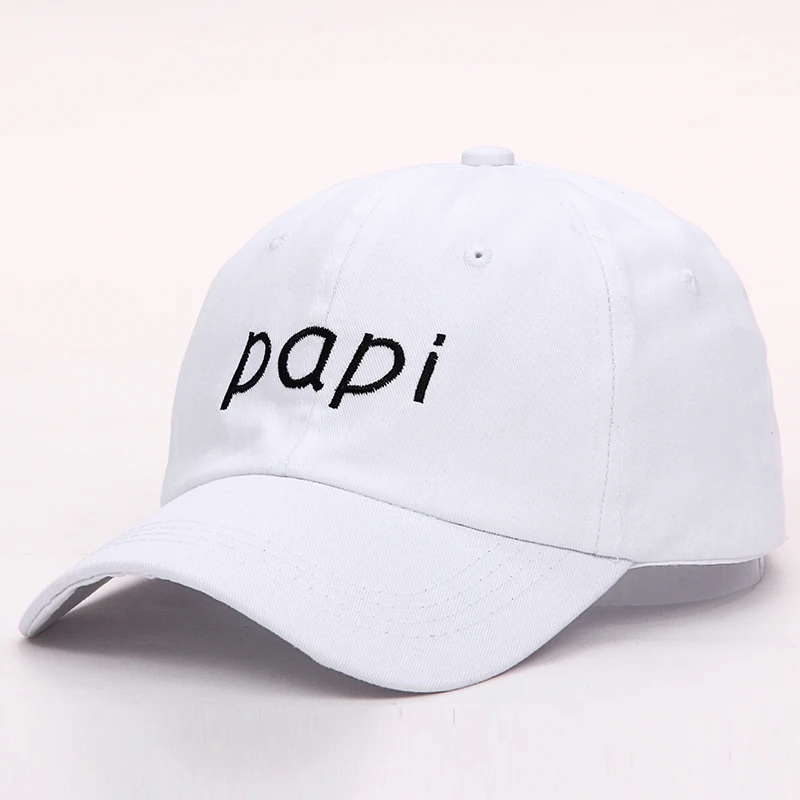 Many Styles Papi Burgundy Thread Dad Hat Baseball Cap 