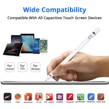 

Universal Capacitive Stylus Touch Screen Pen Smart Pen For IOS/Android System Apple iPad Phone Smart Pen Stylus Pencil Touch Pen