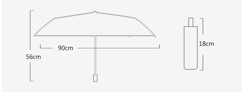YADA 2020 INS Light Mini Fruit Pineapple Umbrellas Rainy Five Pocket Folding Cartoon Umbrella For Women Men UV Umbrella YD200038