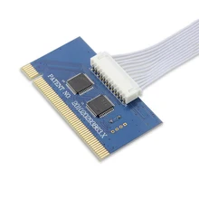 Тесты аксессуары PCB сетевой компьютер обнаружения мини LCD экран стационарного персонального компьютера для диагностики материнской Платы PCI анализатор
