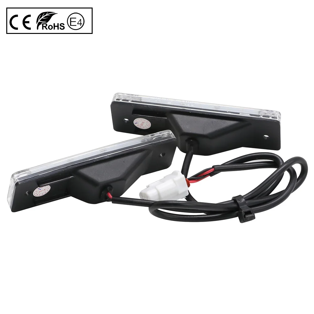 LED Parking & Number Plate Lights For Toyota LandCruiser, Hilux, Prado - Multi-Color Options, 12V, CANbus