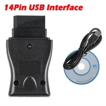14 Pin диагностический кабель для Nissan 1989 до 2000 Conzult интерфейс OBD2 14PIN интерфейс UBS диагностический контрольный код инструмента 14 Pin диагностический кабель для Nissan 1989 до 2000 Conzult интерфейс OBD2 14PIN интерфейс UBS диагностический контрольный код инструмента