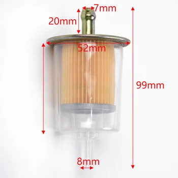 

Connector Fuel Filter Powered Engine Universal Plastic Motorcycle Mower