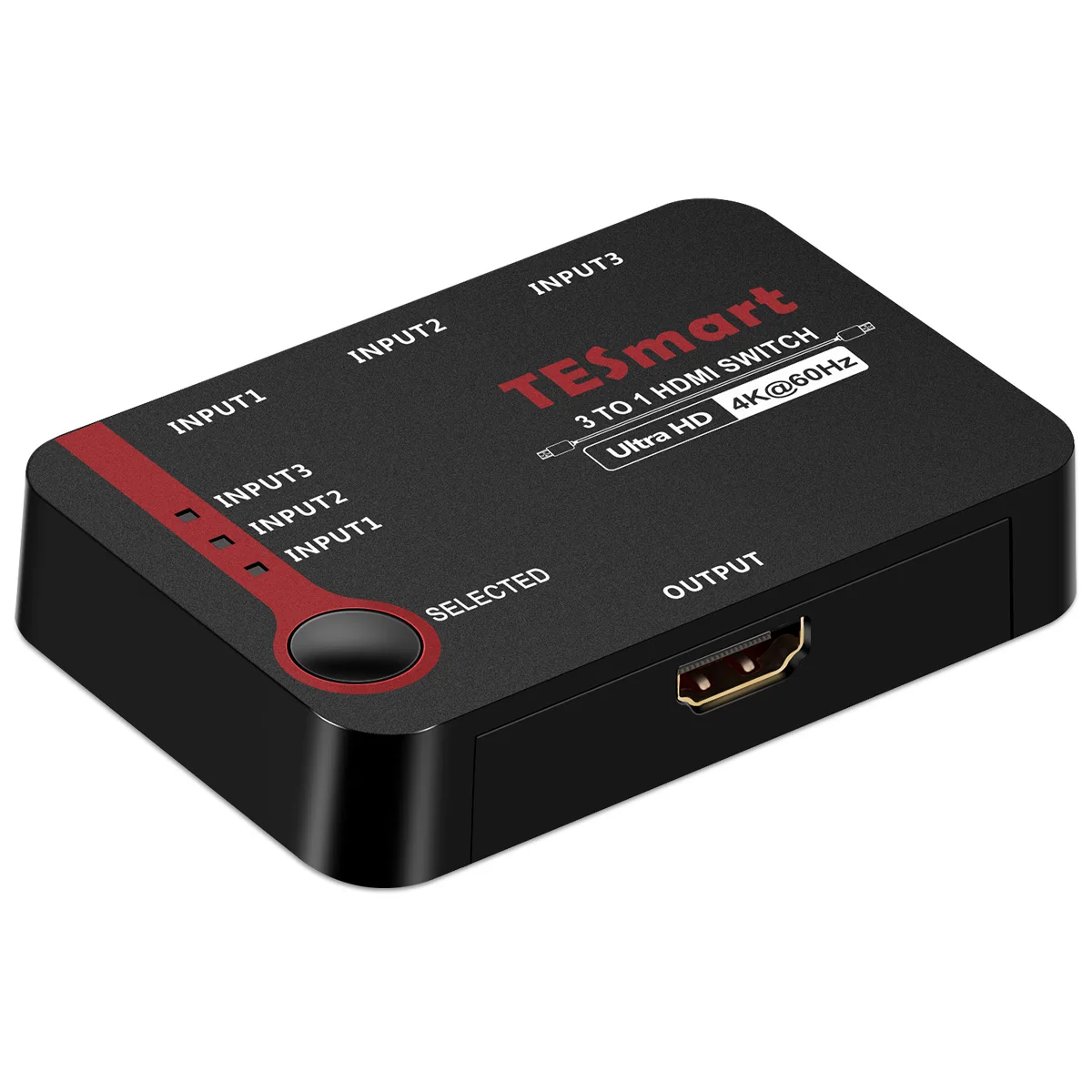 HDMI коммутатор 3 порта UltraHD 4 k @ 60 Гц 3 в 1 выход HDMI разветвитель 3x1 для PS3/4 HDTV Xbox HDMI коммутатор разветвитель с дистанционным управлением