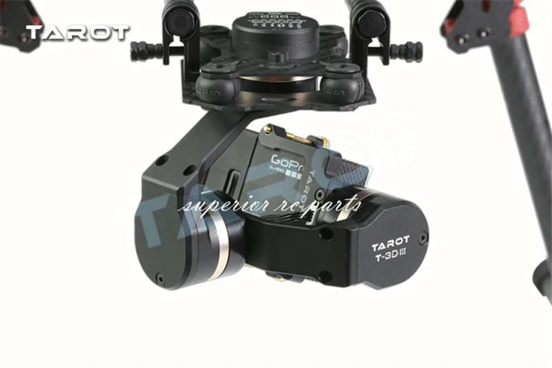 Таро TL3T01 T4-3D 3D металлический 3-осевой бесщеточный шарнирный замок с мотором для GOPRO GOPRO4/GOpro3+/Gopro3 Камера