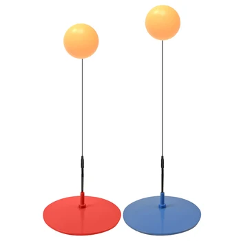 

Portable Table Tennis Training Tool Soft Shaft Professional Practice Trainer Self-study Machine Ping Pong Ball Set Home Exercise