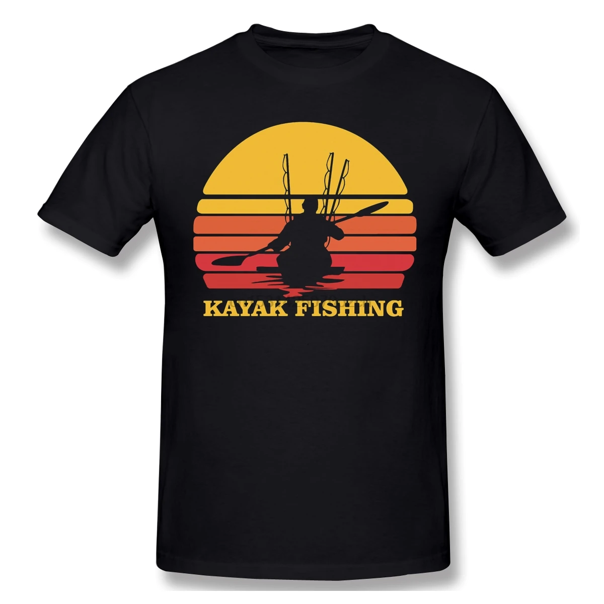 Футболки для рыбалки на байдарке летняя хлопковая футболка с коротким рукавом