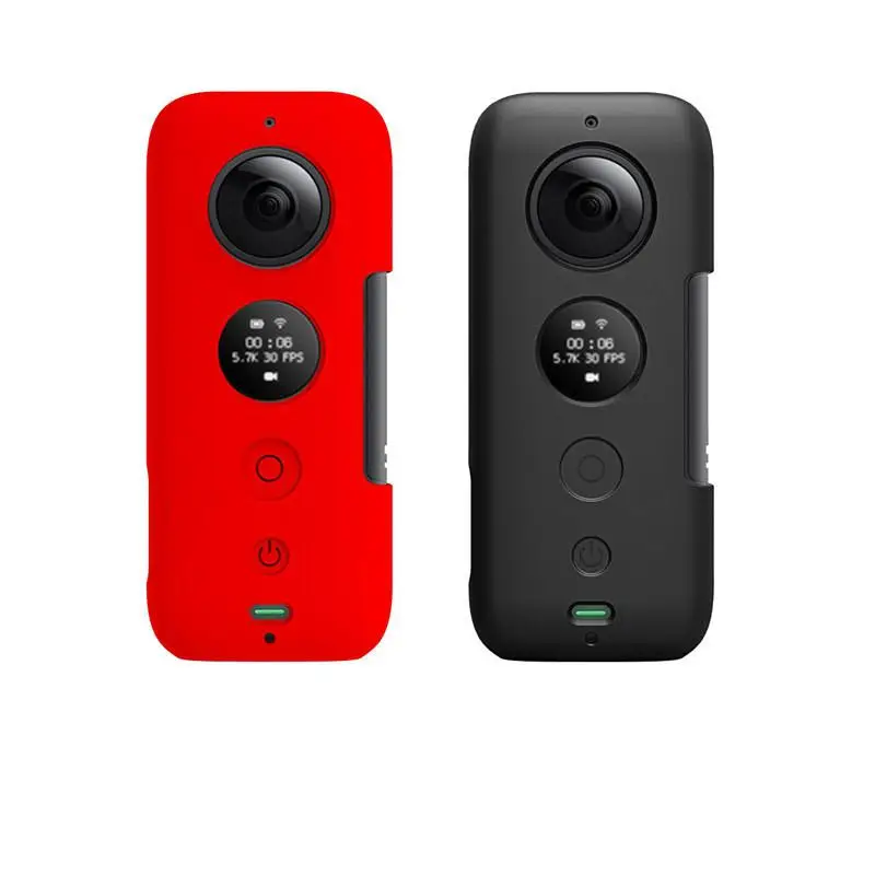 Для Insta360 One X защитный чехол для объектива силиконовый чехол Insta 360 устойчивая к царапинам Защитная крышка для Insta360 One X аксессуары
