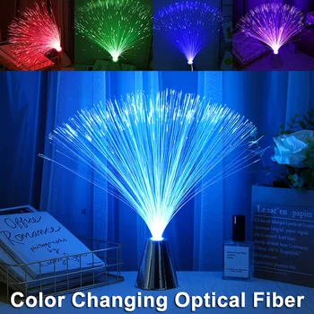 

LED Fiber Night Light Festival Atmosphere Light Romantic Star Decoration For Indoor BedRoom Wedding Party Decoration Gifts D40
