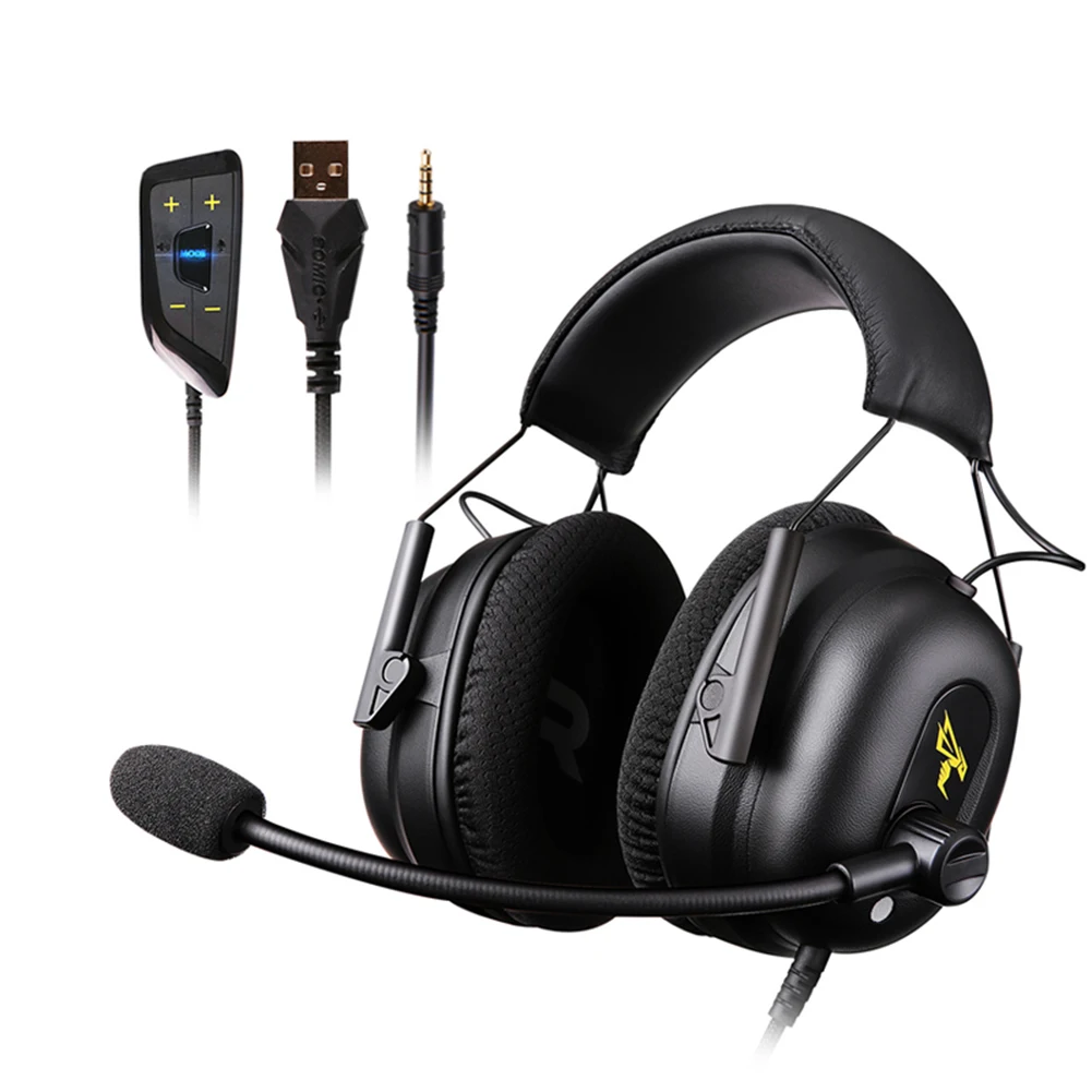 Somic G936N 3.5mm USB Gaming Headphone 7.1 Surround Sound Wired Over Ear Headset for Computer PC Gamer with Microphone|Headphone/Headset| - AliExpress