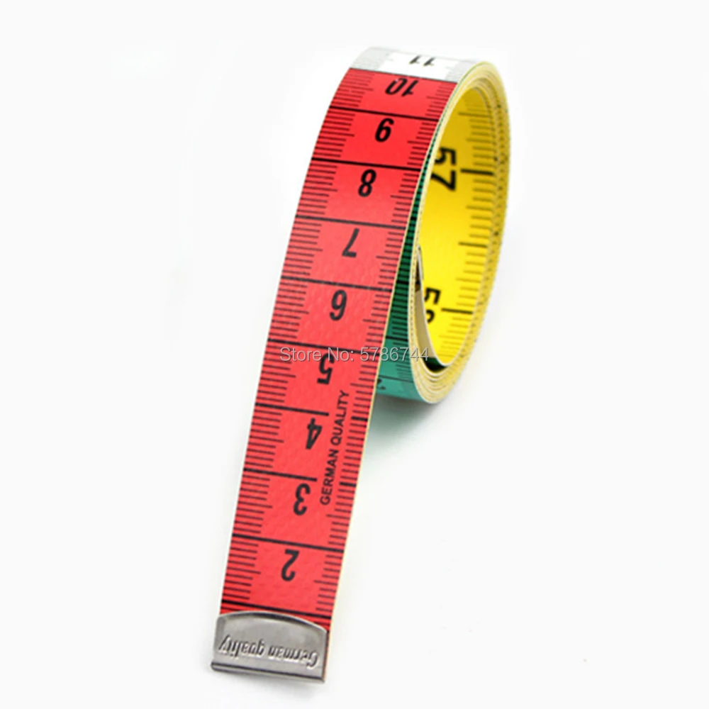 

German quality color tape measure 59208 metric system measuring tape measure 1.5 meters of flexible rule clothing custom tailor
