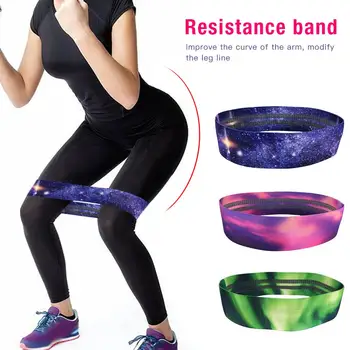

Power Hips Yoga Fitness Resistance Band Yoga Workout Leg Sport Exercise Elastic Bands Buttocks Elastic Ring Belt For Women