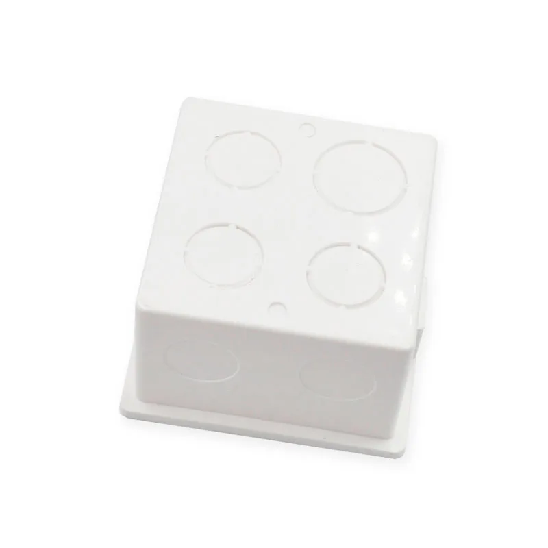High Quality Secret Stash Wall Mount Switch Junction Box 80*80*50mm for 86 Type Wall Switches and Sockets