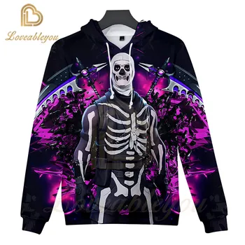 

100-150cm Children Hoodie Game 3D Hoodies Streetwear Hip Hop Warm Hoody Sweatshirt Harajuku