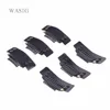 6 pcs Velcro Clips for Toupee 9- teeth  Clips for Hair Connection Hair Extension Wig Clips ► Photo 3/5