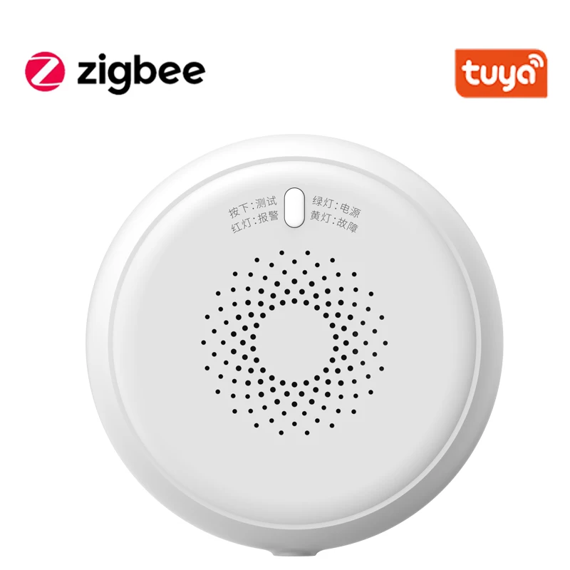 Zigbee-Detector inteligente de fugas de Gas Natural, fuente de alimentación de CC para sistema de alarma de seguridad