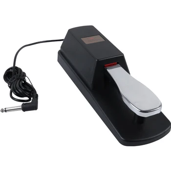 

Electric Piano Sustain Pedal Tone Keyboard Instrument Anti Slip Damper Practical Universal Synthesizers Accessories Metal