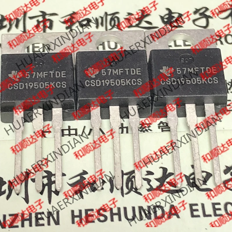 5 шт., новые оригинальные кнопки CSD19505KCS-220 80V 150A